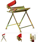 Grafner Sägebock mit Kettensägen-Halterung, 120 kg belastbar, verzinkte Ausführung