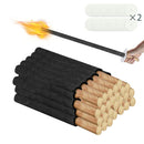 Tubiaz Wachsfackeln mit Handschutz für Gartenpartys