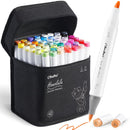 Ohuhu Graffiti Stifte mit 48 Farben und doppelseitiger Farbspitze