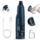 Casfuy Krallenschleifer für Hunde in Blau mit LED-Lichtern