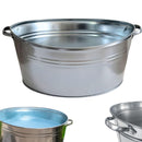 Zinkwanne oval 40 Liter mit stabilen Eigenschaften