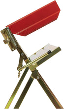 Grafner Sägebock mit Kettensägen-Halterung, 120 kg belastbar, verzinkte Ausführung