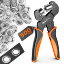 Ösenzangen Set mit Hebeltechnik und 500 Ösen