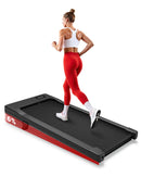 Superun Raceable Walking Pad, Laufband 2.5 PS, Schwarz-90