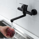 HomeLava 360° drehbarer Wasserhahn für Wandmontage