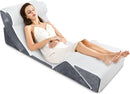 Jolitac 6tlg Keilkissen Set mit Memory Foam