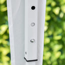 Outsunny Faltpavillon 3x3m mit 4 Seitenwänden und Reissverschluss