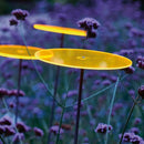 Cazador-del-sol ® Sonnenfänger-Scheiben gelb | 3 Stück | 15 cm Durchmesser