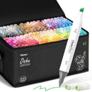 Ohuhu Permanent Marker Stifte mit Doppelspitzen und 320 Farben