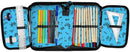 Kids4shop Minecraft Schulranzen Set 7-teilig mit Federmappe und Trinkflasche