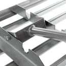 SattesGrün Profi Rasenrakel 75x35cm mit Stiel