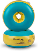 Cherek's KraulQuappen® Schwimmflügel grün/gelb für Kinder bis 30 kg
