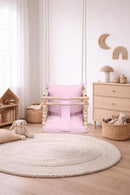MAMOI Babyschaukel Holz | Indoor-Schaukel | 3 in 1 + SICHE