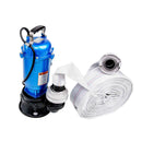 Fäkalienpumpe 550W mit Storz C Kupplung und 20m Schlauch