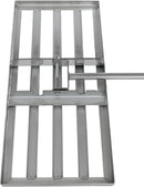 SattesGrün Profi Rasenrakel 75x35cm mit Stiel