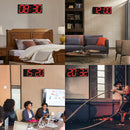 CHKOSDA LED-Wanduhr mit 18 Zoll LED-Anzeige und Countdown-Funktion